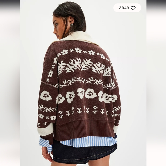 NWT Free People Shelby Cardi Size Large - Picture 4 of 10